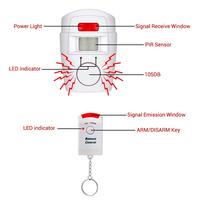 Gambar EMASTIFF Alarm Anti Maling Infrared PIR Sensor Gerak 2 Remote YL105 dari toko budget undefined 2 Tokopedia