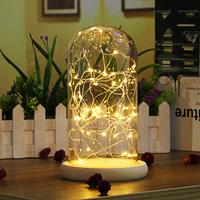 Gambar Clear Glass Display Dome Cloche Bell Jar Wooden Base DIY Decorations dari JMS Surabaya undefined 3 Tokopedia
