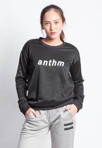 Gambar ANTHM SWEATER HITAM WANITA - F-XDN101-B9 - S dari MADE IN undefined 1 Tokopedia