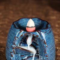 Gambar Ceramic Mountain Handicraft Waterfall Backflow Incense Burner Holder dari JMS Surabaya undefined 5 Tokopedia