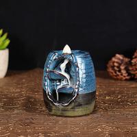 Gambar Ceramic Mountain Handicraft Waterfall Backflow Incense Burner Holder dari JMS Surabaya undefined 1 Tokopedia