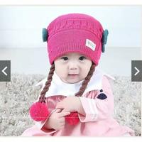 Gambar topi rajut bayi/topi kupluk lucu/topi bayi perempuan imut dari toko himawan898 undefined 3 Tokopedia