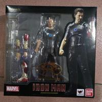 Gambar Action Figure Model Bandai S.H.Figuarts Tony Stark Iron Man 3 dari fikrimaseikh undefined 4 Tokopedia