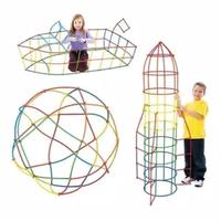 Gambar Mainan Edukasi Anak / Mainan bangunan 4 Dimensi Magic Straw 100 pieces dari begrosir undefined 2 Tokopedia
