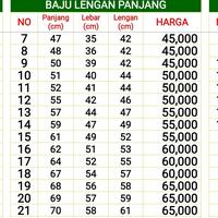 Gambar SERAGAM SEKOLAH WINDA BAJU PANJANG POLOS SD/SMP/SMA NO.16-17-18 dari hariyanto eni undefined 3 Tokopedia