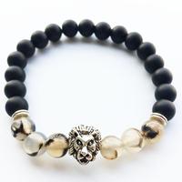 Gambar GELANG BATU NATURAL LAVA STONE MOTIF SINGA PRIA WANITA UNISEX ASLI G58 dari Monark Indonesia undefined 2 Tokopedia