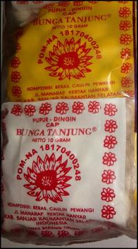 Gambar Bedak Dingin Kalimantan Bunga Tanjung warna putih dan kuning dari Akramjaya765467 undefined 4 Tokopedia