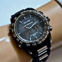 Gambar Jam Tangan Pria Leopard Original LP-1519-1B RANTAI MIKA ANALOG DIGITAL dari Leopard Indonesia undefined 1 Tokopedia