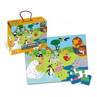 Gambar MAINAN PUZZLE ZOO ANIMALS HWA1369816 dari Jiwoo Toys undefined 1 Tokopedia