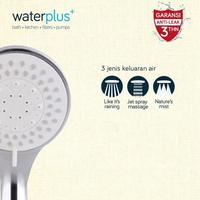 Gambar SHS-032CW-S1 | Hand Shower Set Chrome + White (3 Spray) dari Belyphlis.Id undefined 2 Tokopedia