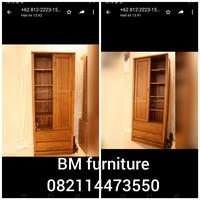 Gambar lemari pakaian jati solid dari BM furniture & meubel undefined 1 Tokopedia