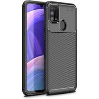 Gambar Carbon II TPU Case Samsung Galaxy M31 - Casing Black Soft Original dari Logay Acc undefined 1 Tokopedia