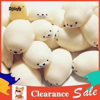Gambar Mainan Squishy Model Slow-Rising Bahan PU Elastis Bentuk Anjing Laut dari lacoopia undefined 1 Tokopedia