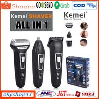 Gambar KEMEI HAIR CLIPPER KM-6558 ALAT CUKUR RAMBUT KUMIS JENGGOT dari bimasaktia undefined 5 Tokopedia