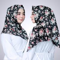 Gambar Jilbab Instant segitiga ELYSA| Hijab instan motif bunga cantik anggun dari Titan-OLShop undefined 3 Tokopedia