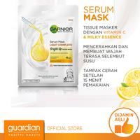 Gambar Garnier Light Complete Bright Up Tisue Serum Mask 1 Pcs dari Guardian Official Store undefined 3 Tokopedia