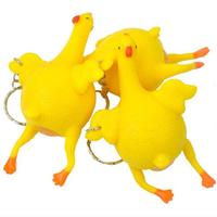 Gambar Gantungan Kunci Squishy Anti Stress Model Ayam Bertelur Turkey Egg dari TravelnMore undefined 4 Tokopedia