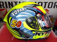 Gambar Helm KYT VENDETTA II PEMBALAP TOPAN World Class Helmet dari rofiiqstore undefined 5 Tokopedia