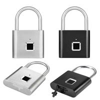 Gambar Smart Fingerprint Padlock / Gembok Sidik Jari Rumah koper pagar pintu dari glizshop undefined 4 Tokopedia