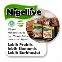 Gambar Nigellive 100 Kapsul Minyak Jintan Hitam Habbatussauda Plus Zaitun dari Toko Ajyad undefined 3 Tokopedia