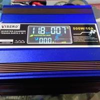 Gambar Power Inverter Visero 12V 500W Plus Solar Charge Controller 10A LCD dari PROMONET undefined 1 Tokopedia