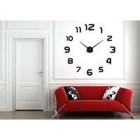 Gambar Jam Dinding Besar DIY Giant Wall Clock Creative Design 80-130cm 105 - Hitam dari Medan Pipe Fittings undefined 2 Tokopedia