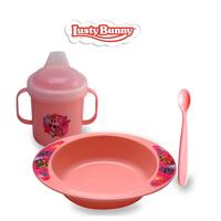 Gambar LustyBunny Feeding Set 4 in 1 LB 1346 - Putih dari Lustybunny Baby undefined 1 Tokopedia