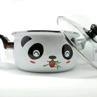Gambar panci Maspion hello panda 22 cm enamel panci tutup kaca dari gm e undefined 2 Tokopedia