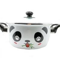 Gambar panci Maspion hello panda 22 cm enamel panci tutup kaca dari gm e undefined 3 Tokopedia