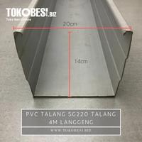 Gambar PVC Talang SG220 talang air kotak 4m Langgeng dari Teguh tokobesi undefined 1 Tokopedia