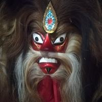 Gambar topeng bujang ganong reog ponorogo rambut ekor kuda campur dari SA814046A undefined 3 Tokopedia
