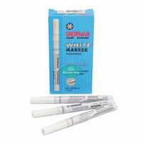 Gambar 1 BUAH Spidol Permanen Kecil Putih Snowman EFWP 12 Paint Marker White - EFWP boxy dari Toko Widodo ATK undefined 2 Tokopedia