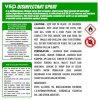 Gambar VSP Disinfectant Spray 30ml ( Travel Size ) dari VSP Indonesia undefined 3 Tokopedia