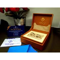Gambar Cincin Palladium Solo Lapis black Rhodium dari Arroisi jewelry undefined 5 Tokopedia