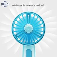 Gambar Kipas Angin Mini Portable Genggam Tangan Rechargeable USB Fan - Merah Muda dari PT.JIEKAI undefined 5 Tokopedia