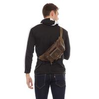 Gambar Tas Waistbag Kulit Pria Kevin Series Coklat Vintage terbaru dari Garvis Leather undefined 4 Tokopedia