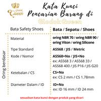 Gambar O-RING Oring Standard Metric VITON75 2x34 CS 2 x ID 34 mm dari Glodok Queen undefined 4 Tokopedia