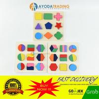 Gambar Mainan Edukasi Puzzle Blocks Tangram - Dua dari Ayoda Trading undefined 1 Tokopedia