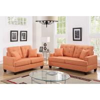 Gambar kursi tamu sofa warna orange dari furniture online Jepara1 undefined 1 Tokopedia