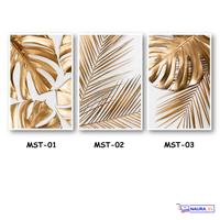 Gambar Hiasan Dinding Art Wall Decor Dekorasi Poster Kayu MDF Monstera 1 - 15 x 30 cm, MST-01 dari Naura El Shop undefined 2 Tokopedia