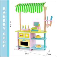 Gambar wooden toy toko kue mainan kayu edukasi dari bunny rabbit undefined 3 Tokopedia