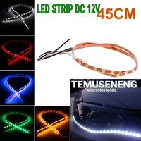 Gambar LAMPU ALIS MOBIL MOTOR PANJANG 45 CM LED STRIP CUMI FLEKSIBEL BRIGHT - Putih dari temuseneng undefined 1 Tokopedia