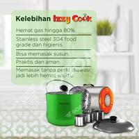 Gambar Panci Masak Serbaguna Hemat Gas & Listrik - Izzy Cook dari Gogomall undefined 3 Tokopedia