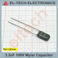 Gambar 3.3nF 3.3 nF KpF Nano Farad Mylar Milar Capacitor Kapasitor dari ELTECH online undefined 1 Tokopedia