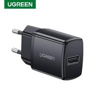 Gambar Ugreen 5v 2,1A 10.5W Max USB Wall Charger Mini - 50459 - Hitam dari Nexco undefined 1 Tokopedia