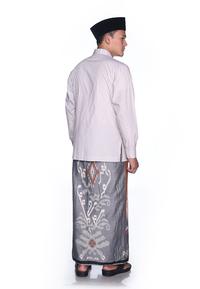 Gambar Sarung ATLAS Special Rayon Songket Kembang Abu Oranye dari Sarung Atlas undefined 3 Tokopedia