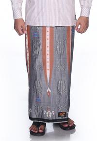 Gambar Sarung ATLAS Special Rayon Songket Kembang Abu Oranye dari Sarung Atlas undefined 5 Tokopedia