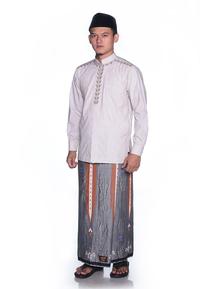 Gambar Sarung ATLAS Special Rayon Songket Kembang Abu Oranye dari Sarung Atlas undefined 1 Tokopedia