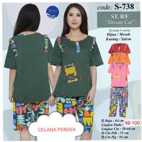 Gambar Baju tidur celana 3/4, Forever dari BAJU TIDUR 52 undefined 1 Tokopedia