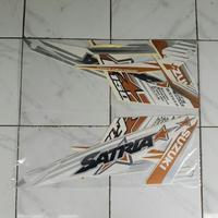Gambar sticker motor satria fu 2015 white fighter dari stickermotor undefined 5 Tokopedia